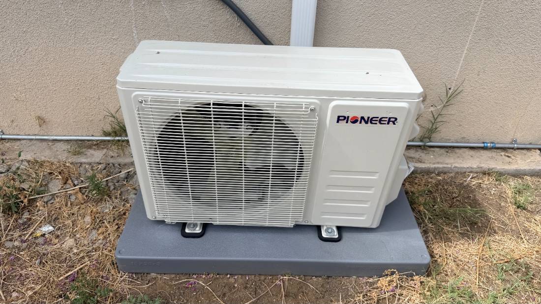 Mini split installation